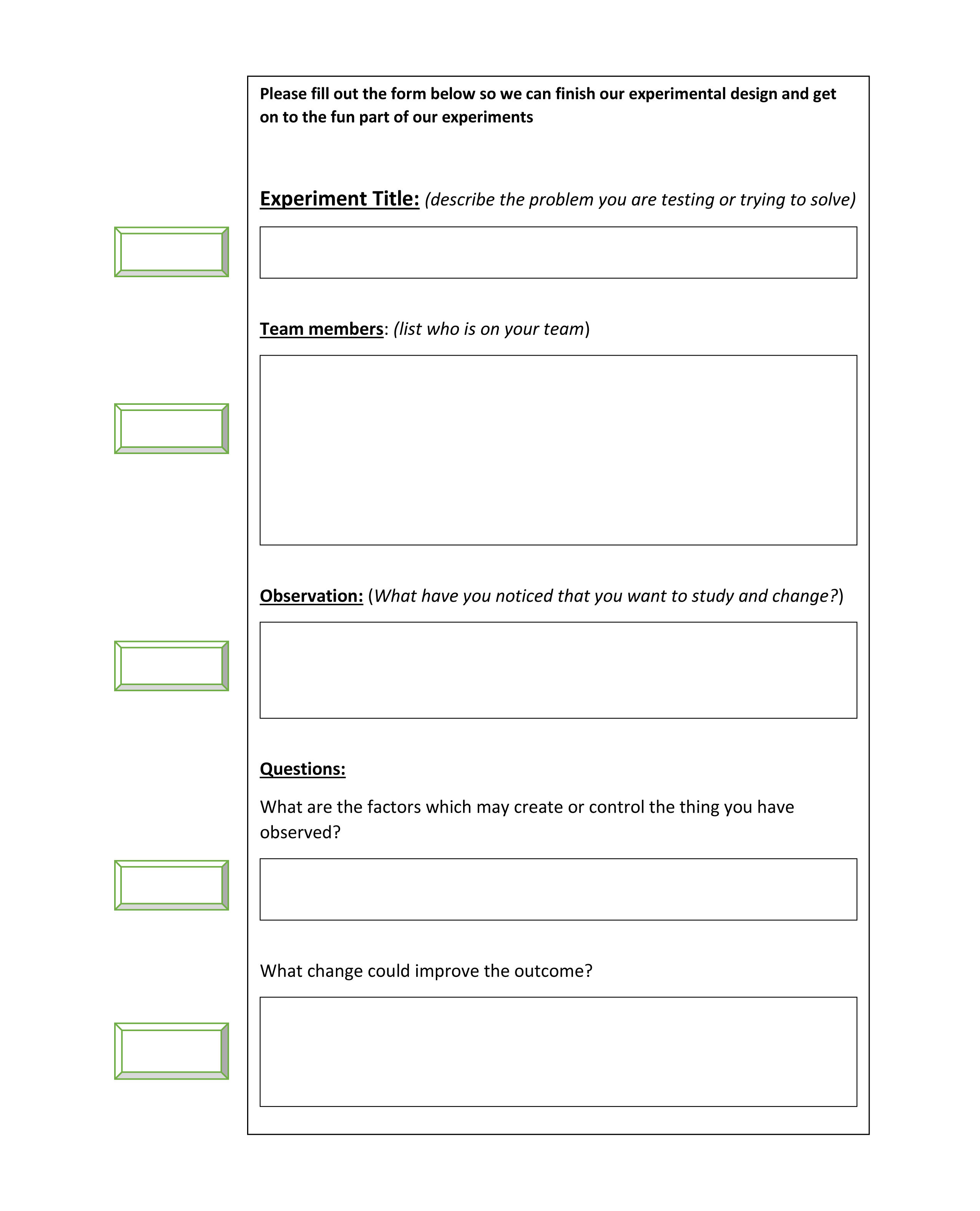 Exp Design Checklist and Roadmap 2018 11-4 by shan gordon. 